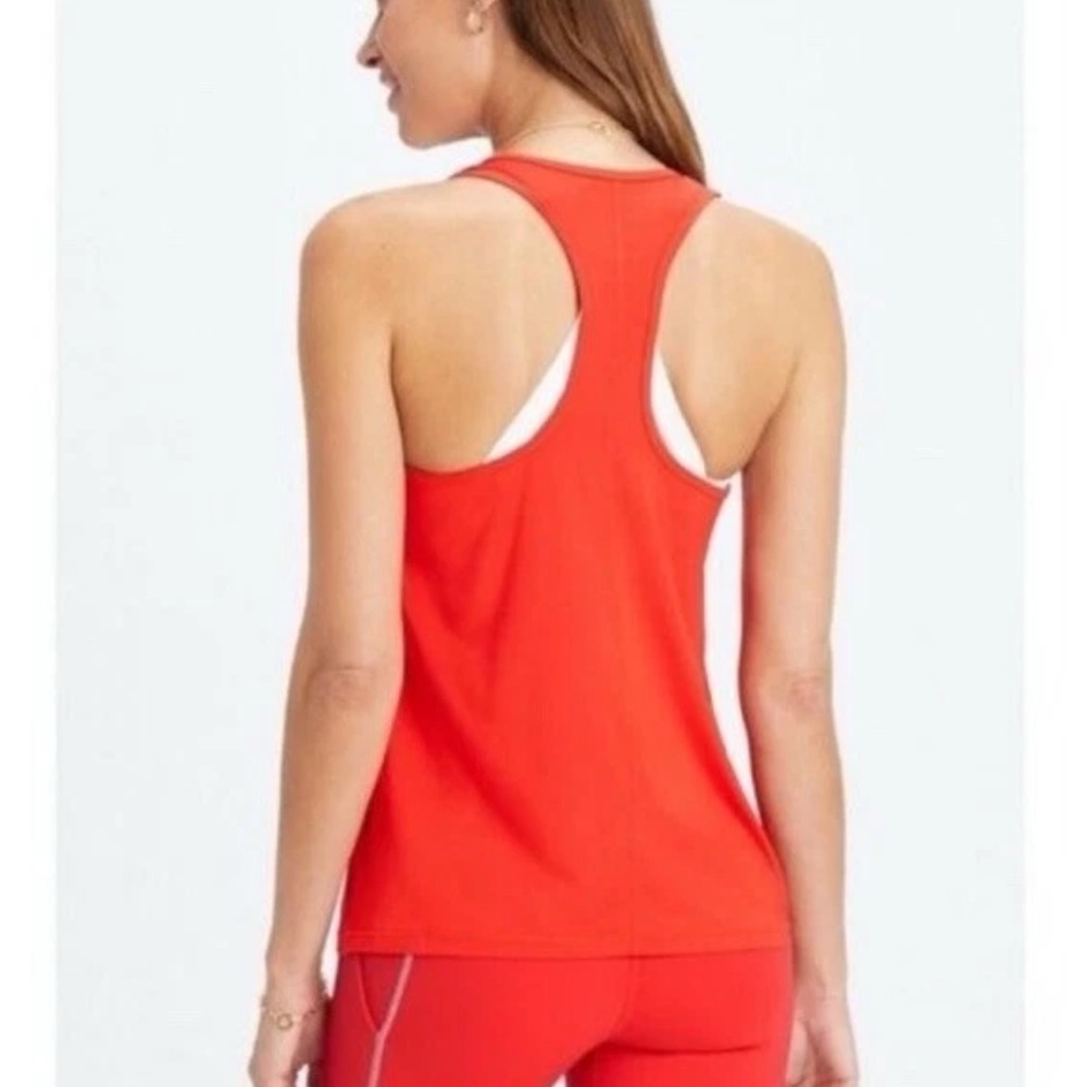 Fabletics Red Phoenix Lite Racerback Tank Top - Picture 2 of 10